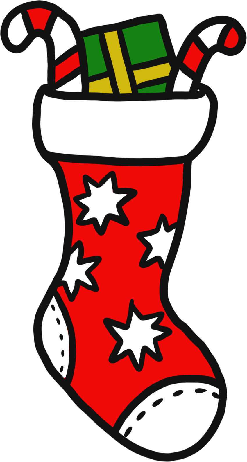 Stocking illustration