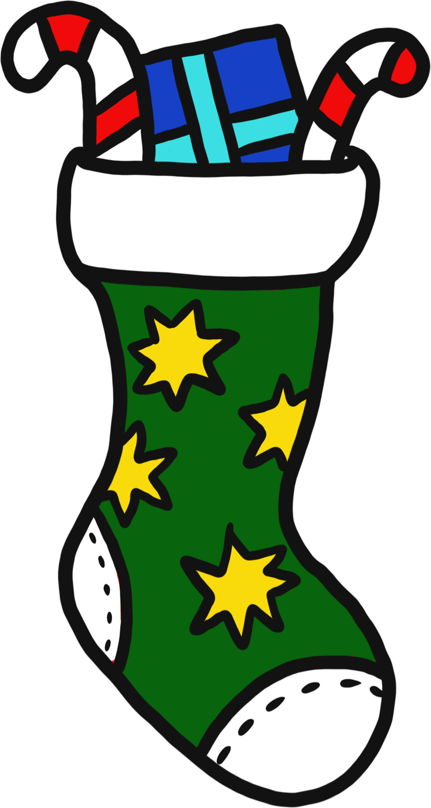 Stocking illustration